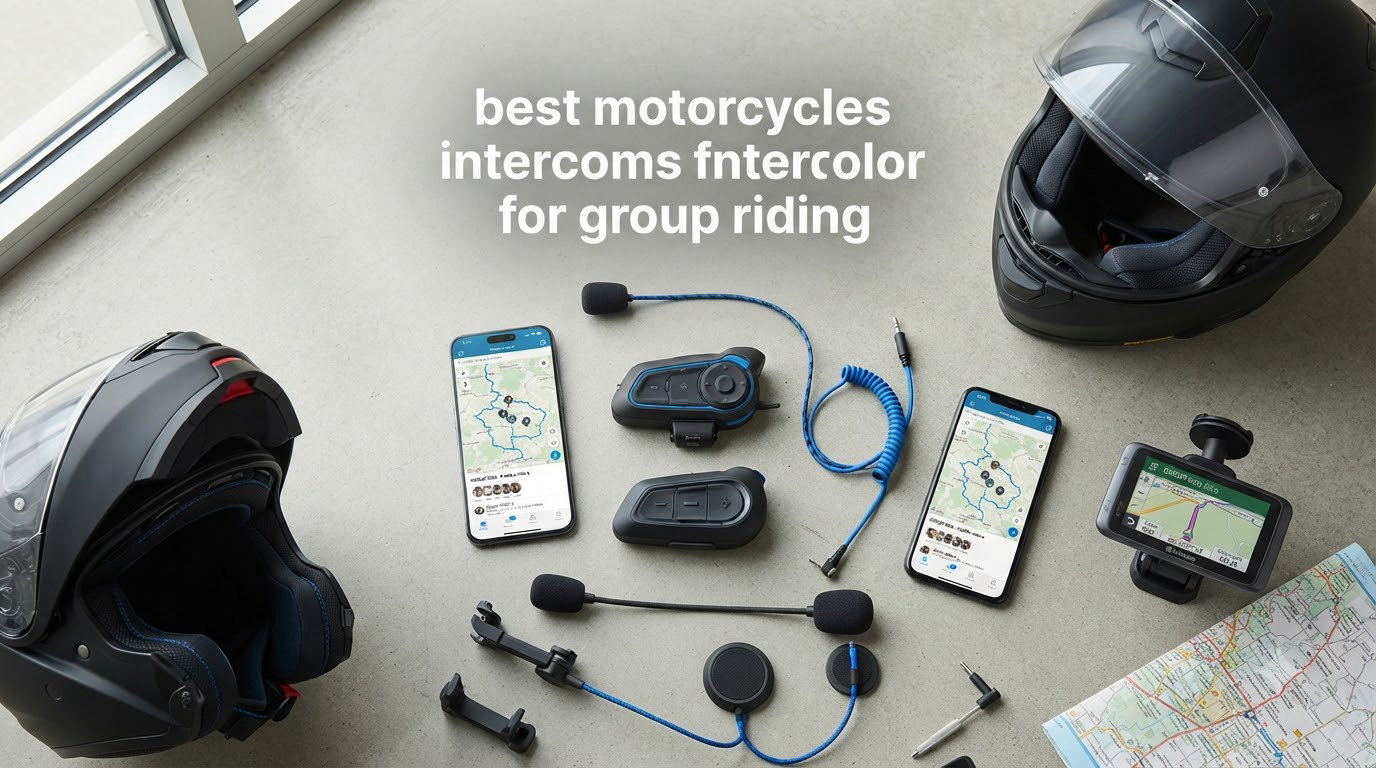 best motorcycles intercoms for group riding