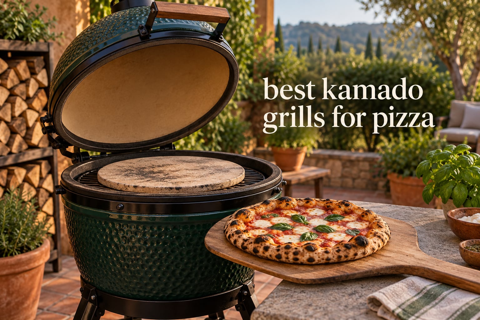 best kamado grills for pizza