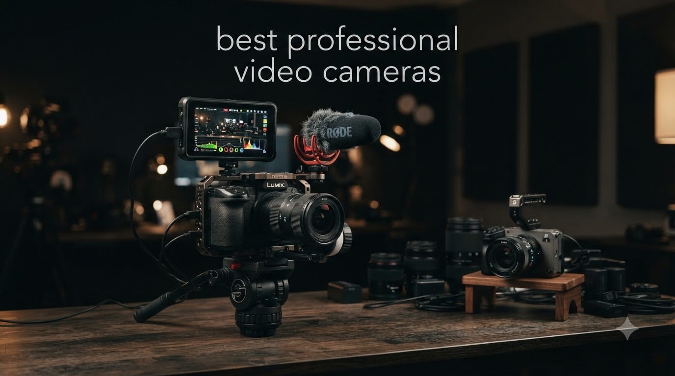 best professional video cameras
