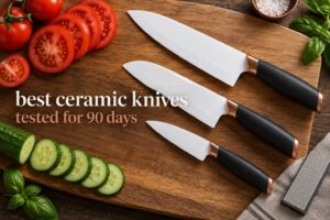 best ceramic knives tested for 90 days