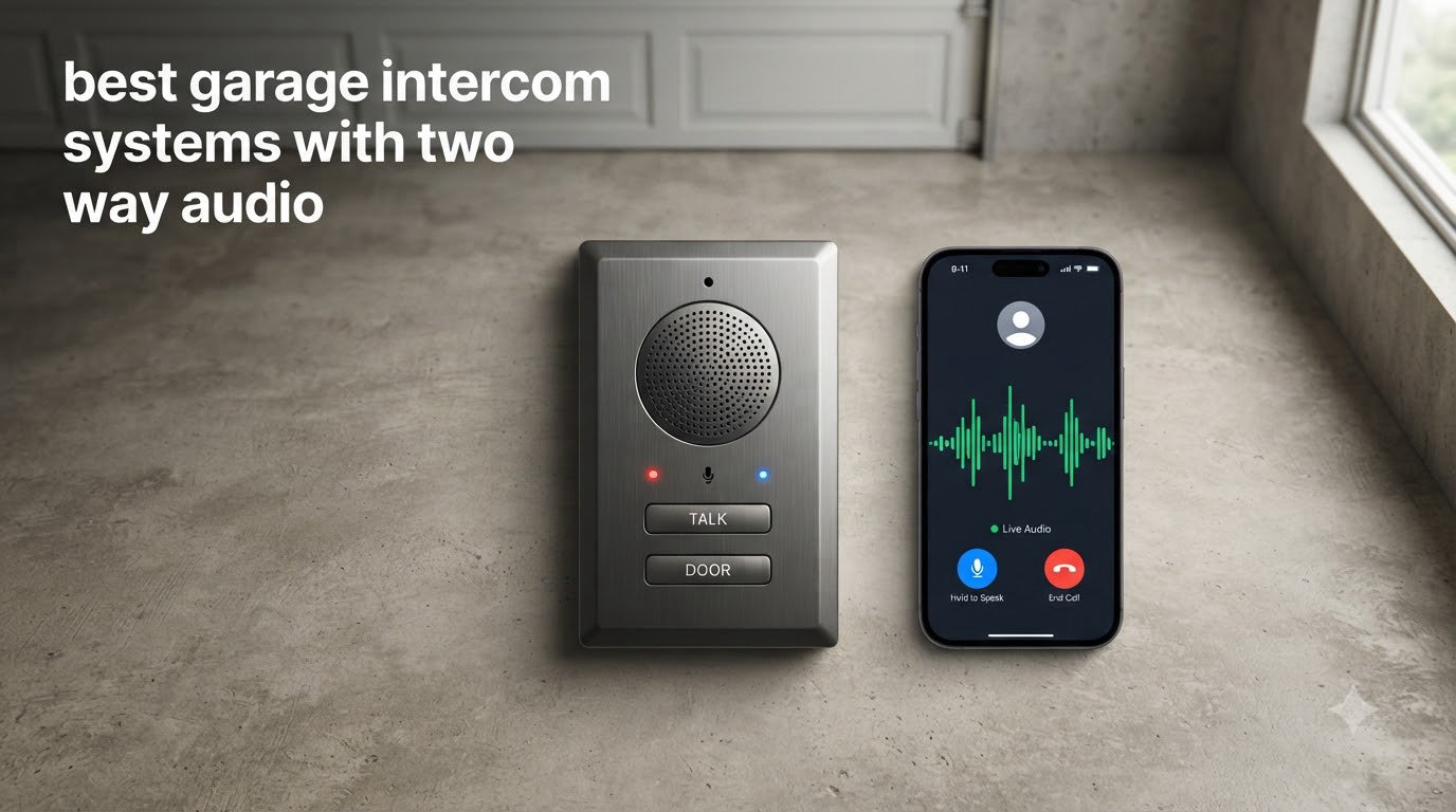best garage intercom systems with two way audio