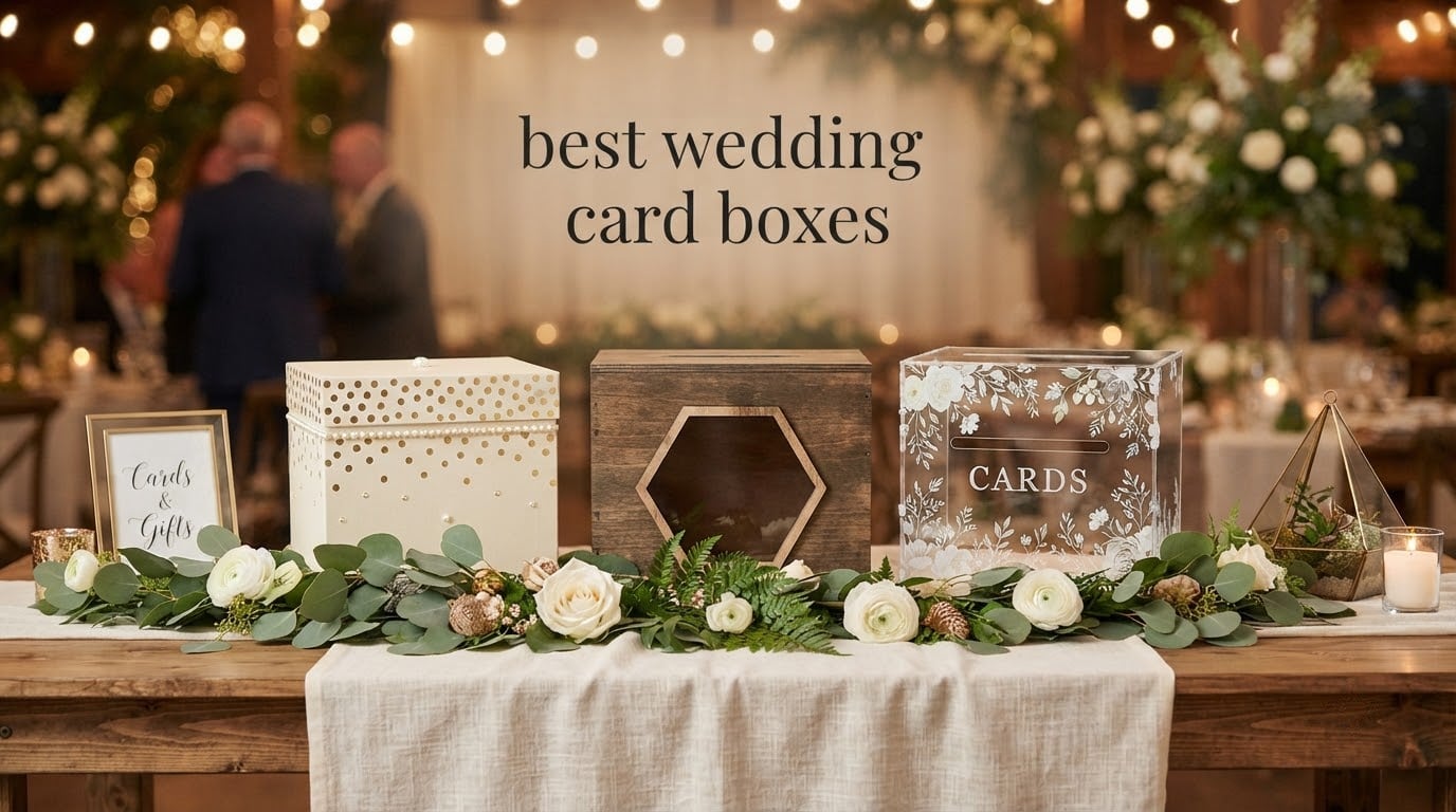 best wedding card boxes