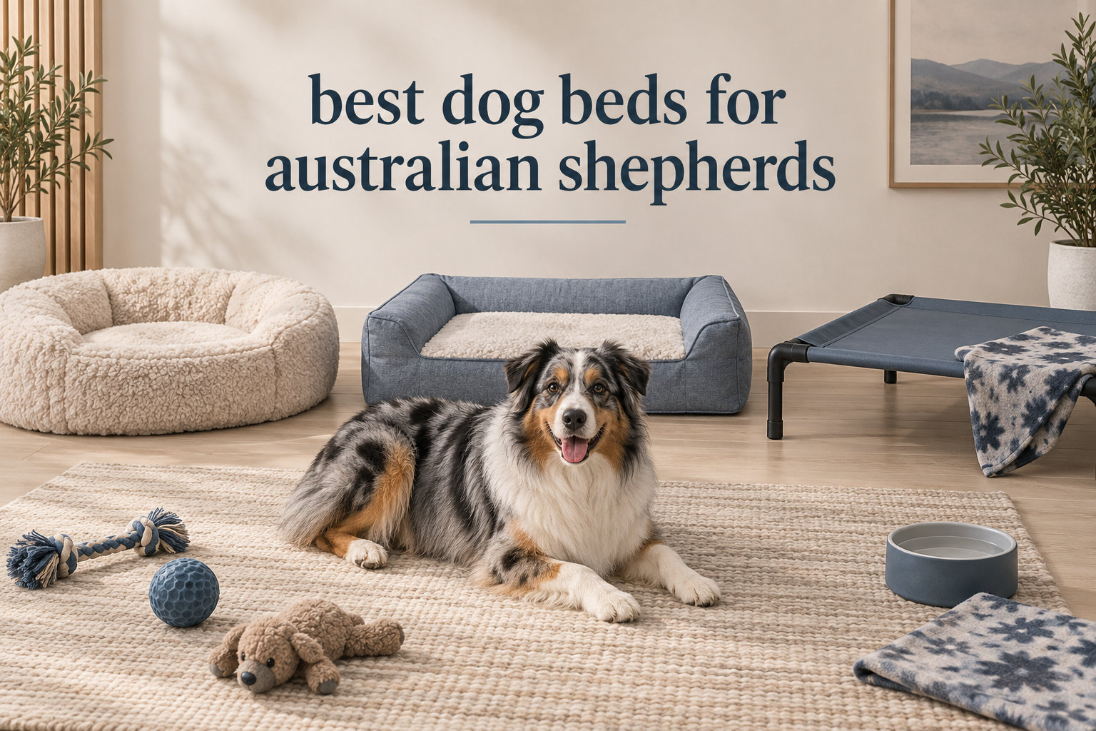 best dog beds for australian shepherds
