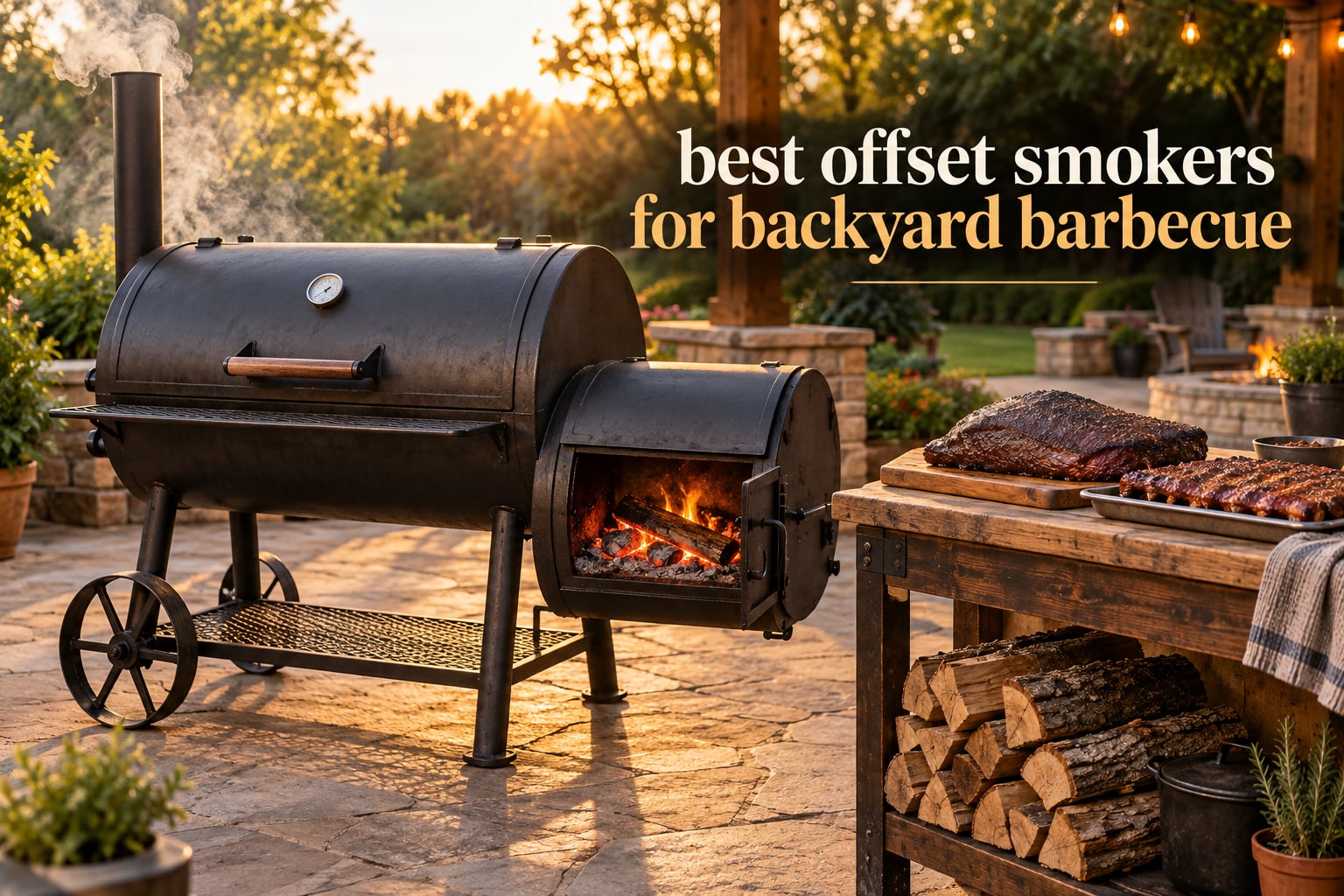 best offset smokers for backyard barbecue