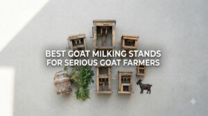 best goat milking stands for serious goat farmers