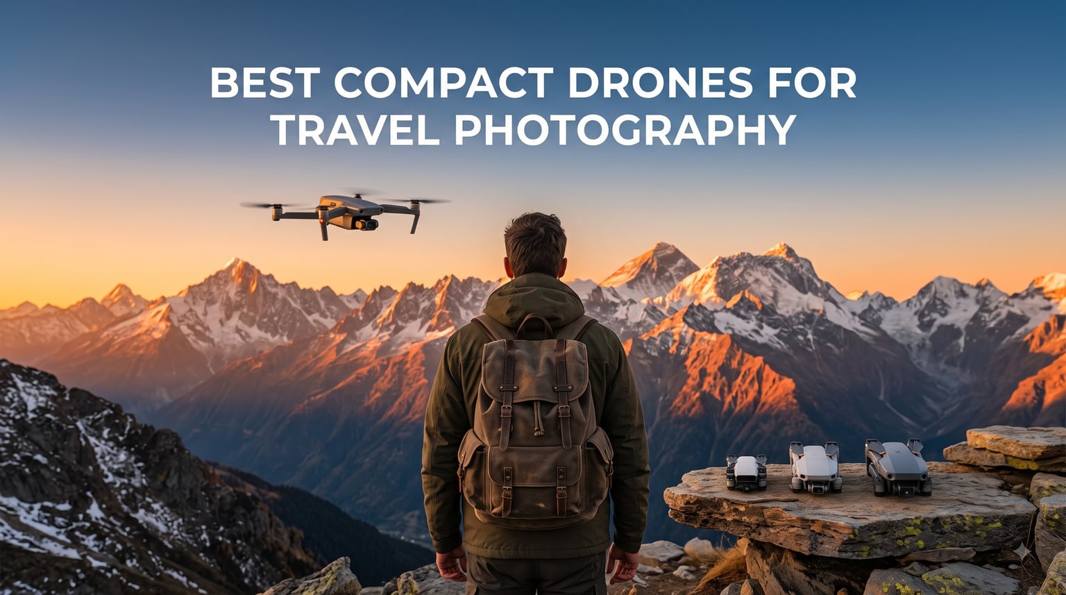 best compact drones for travel photography