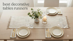 best decorative tables runners