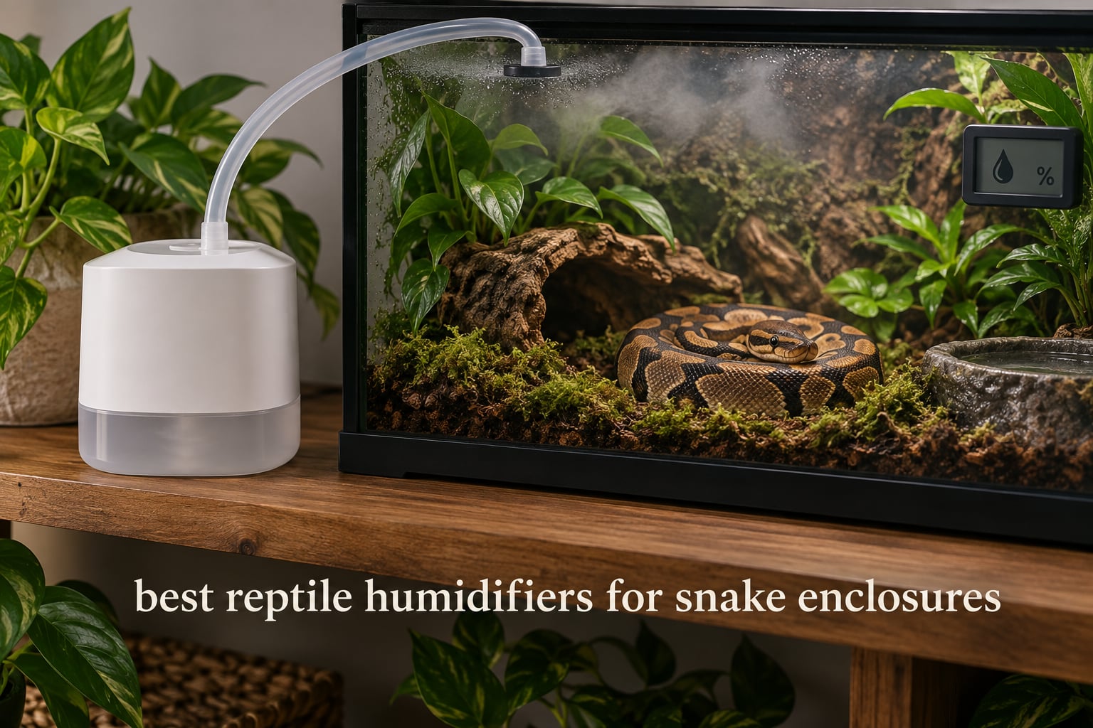 best reptile humidifiers for snake enclosures