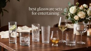 best glassware sets for entertaining