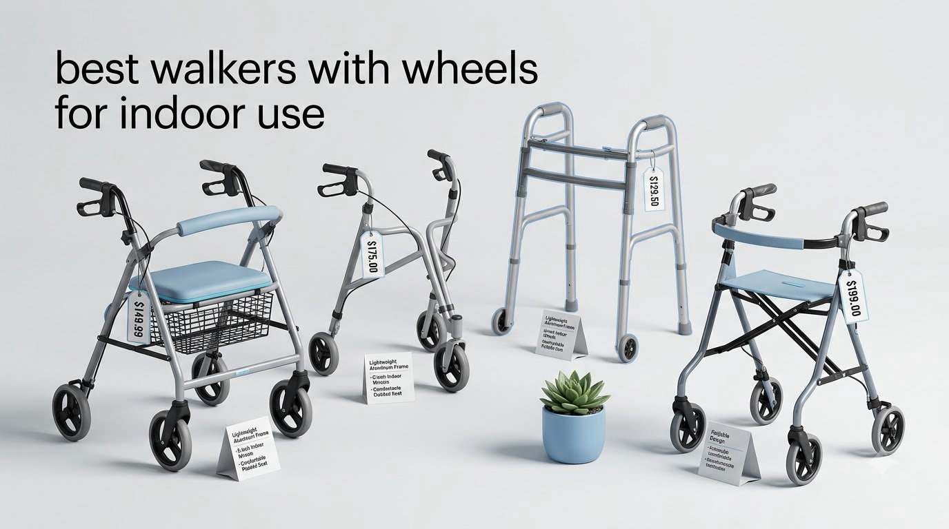 best walkers with wheels for indoor use