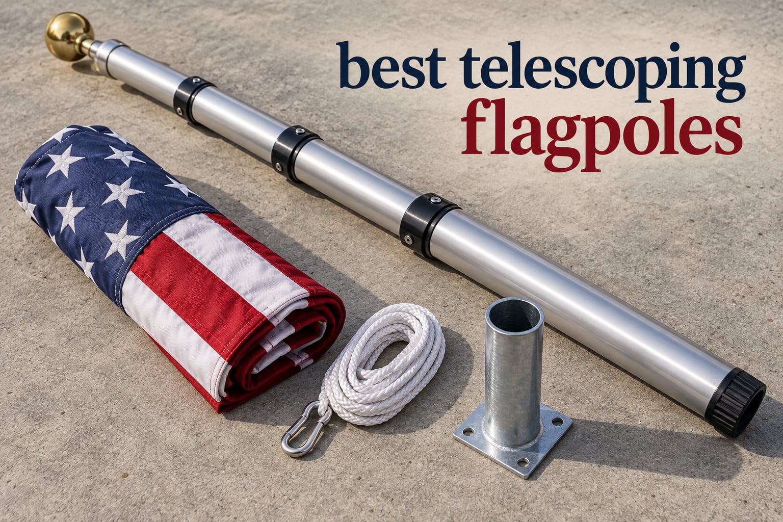 best telescoping flagpoles
