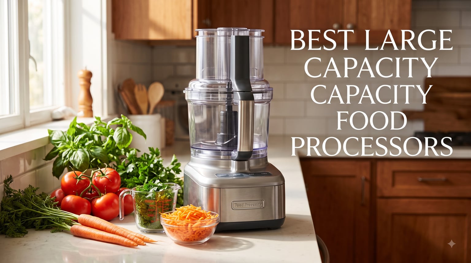 best large capacity food processors