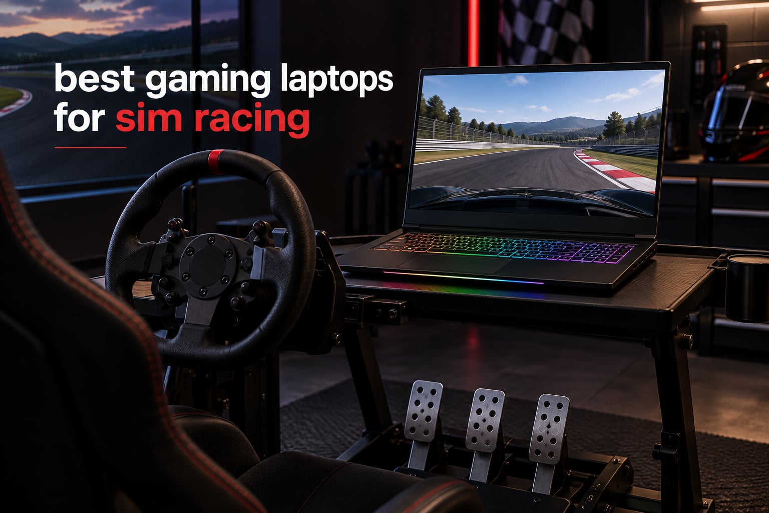 best gaming laptops for sim racing