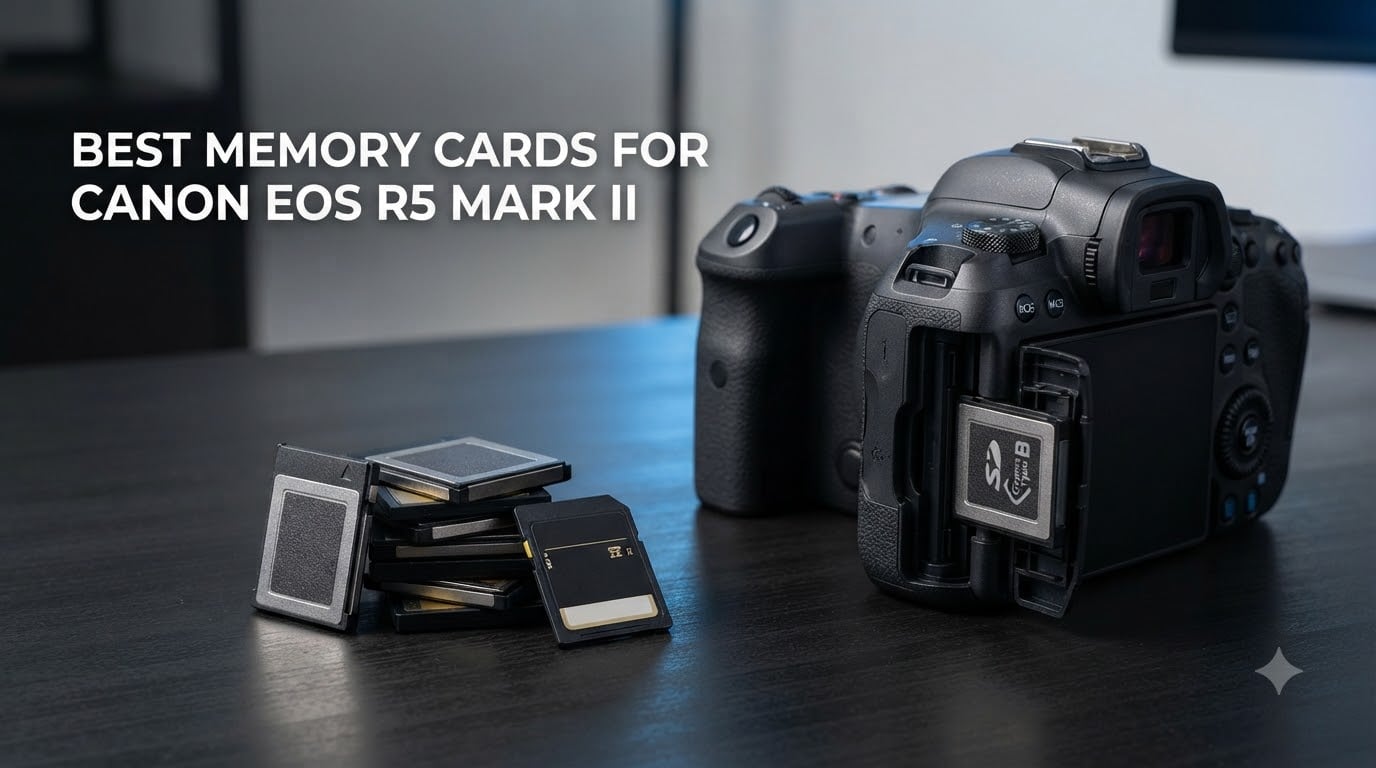 best memory cards for canon eos r5 mark ii