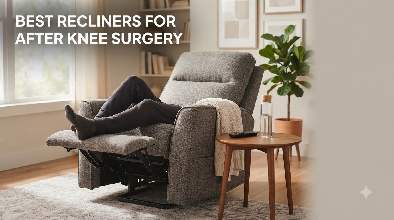best recliners for after knee surgery