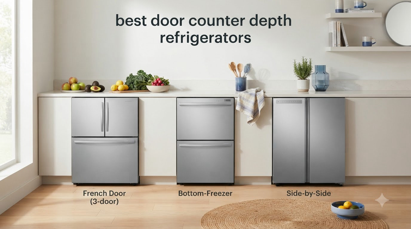 best door counter depth refrigerators