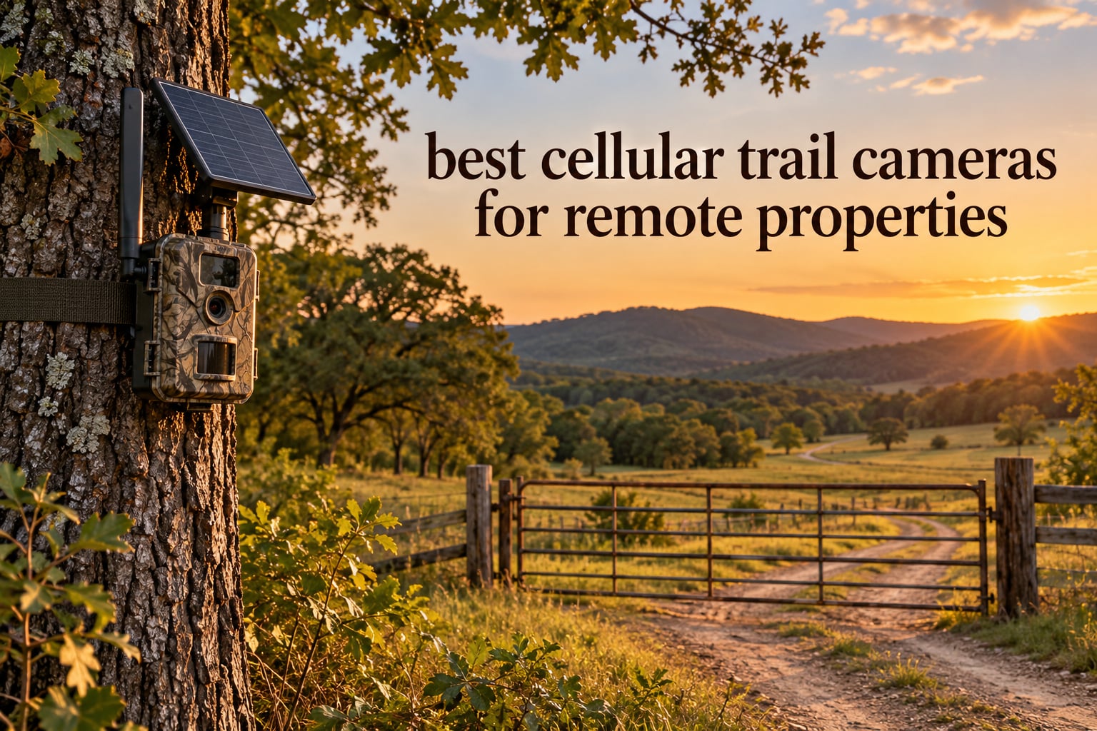 best cellular trail cameras for remote properties