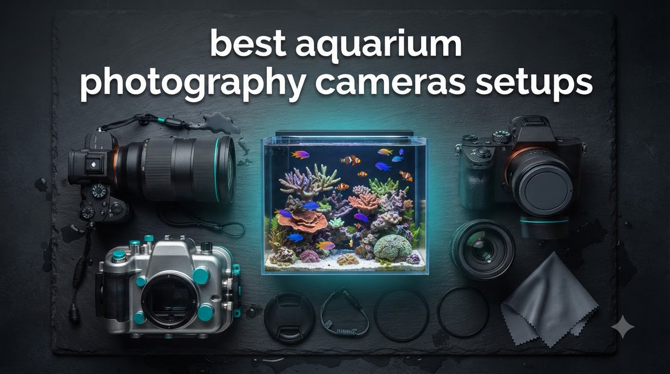 best aquarium photography cameras setups