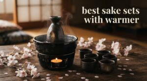 best sake sets with warmer