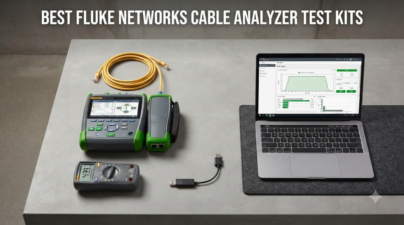 best fluke networks cable analyzer test kits