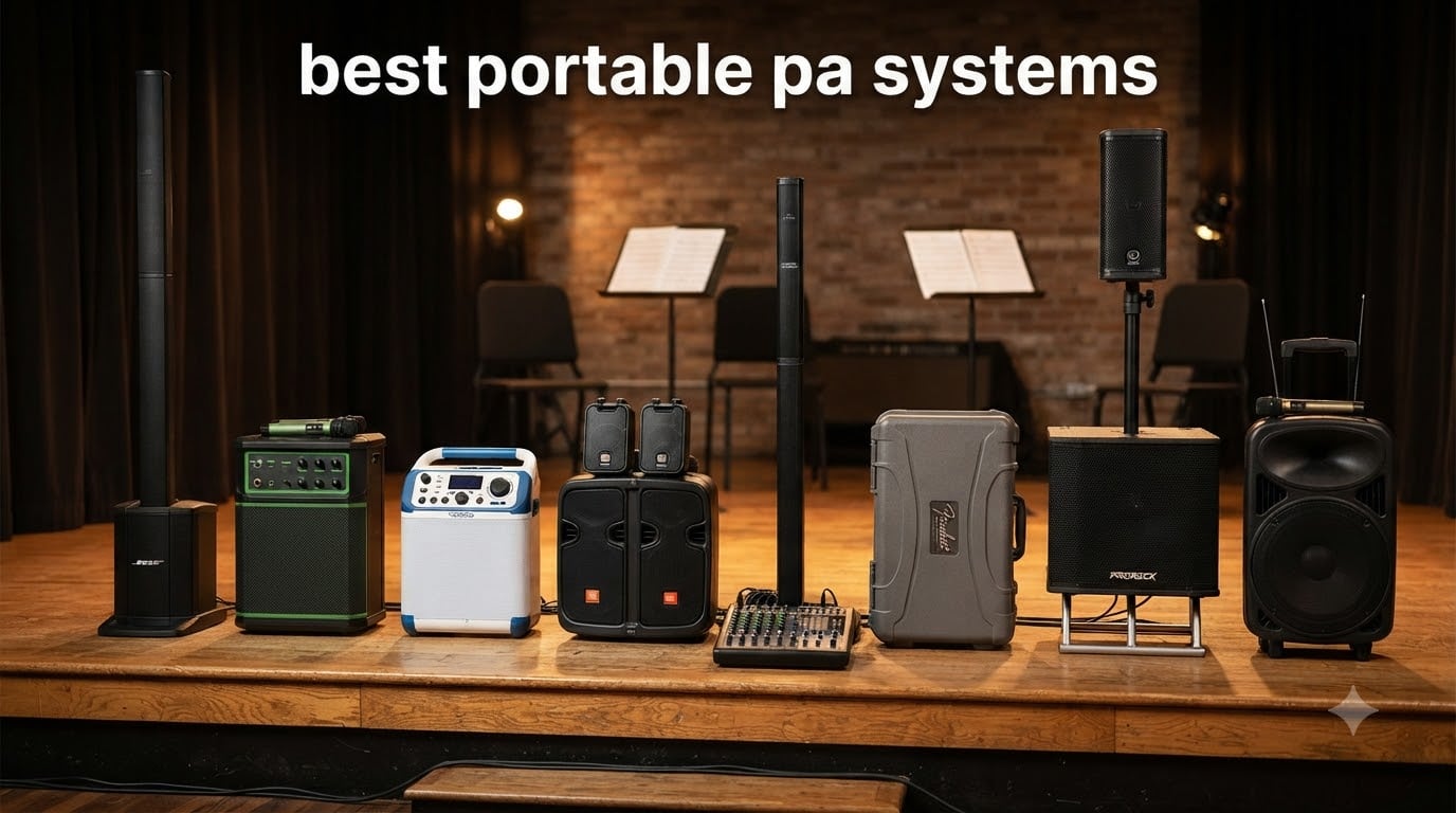 best portable pa systems