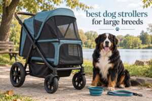 best dog strollers for large breeds