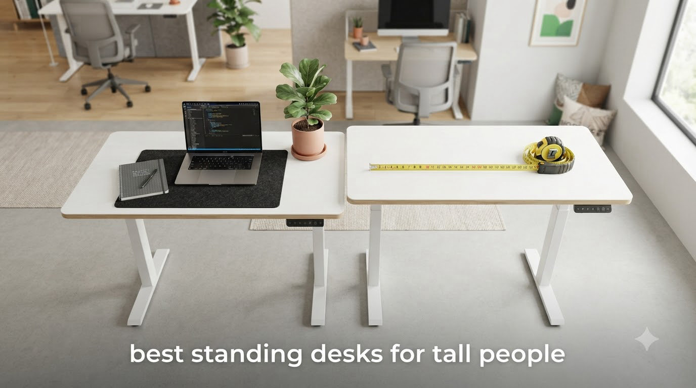 best standing desks for tall people