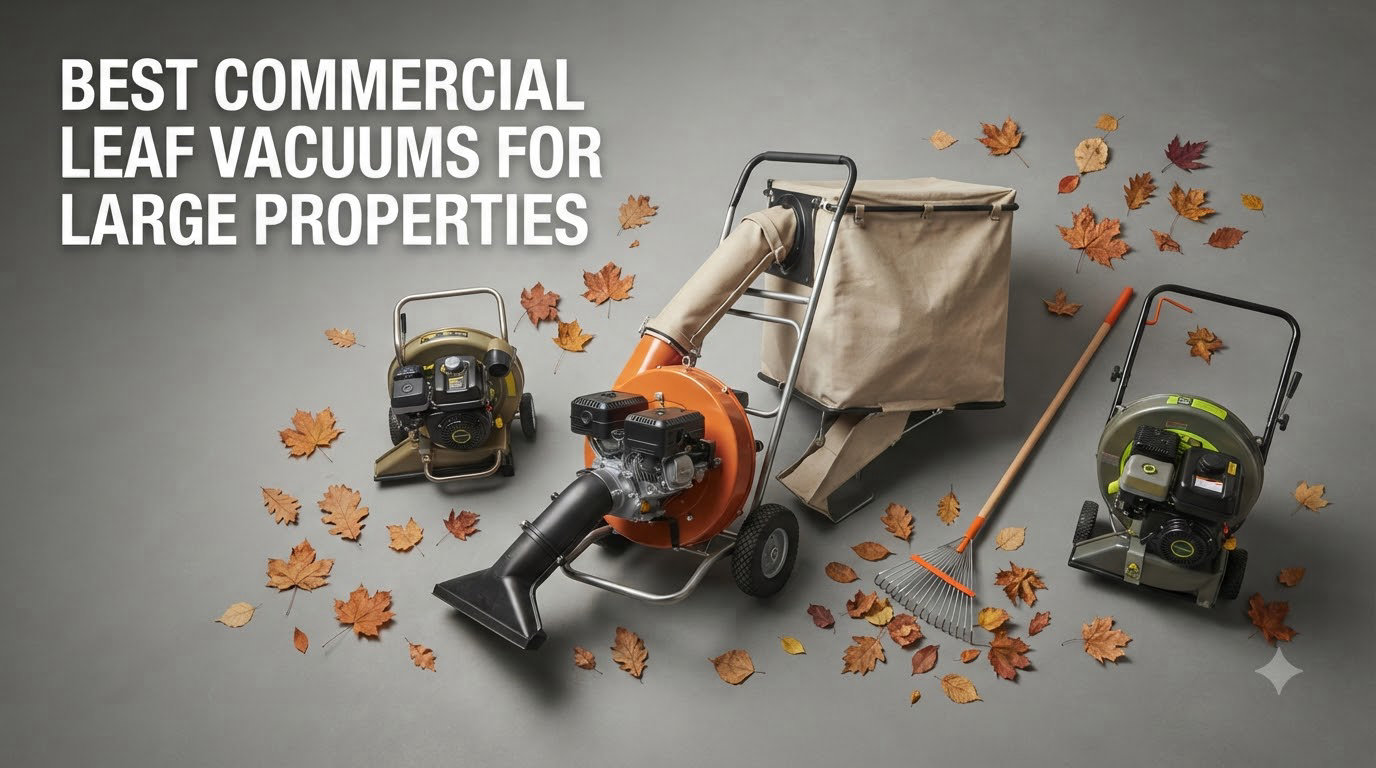 best commercial leaf vacuums for large properties