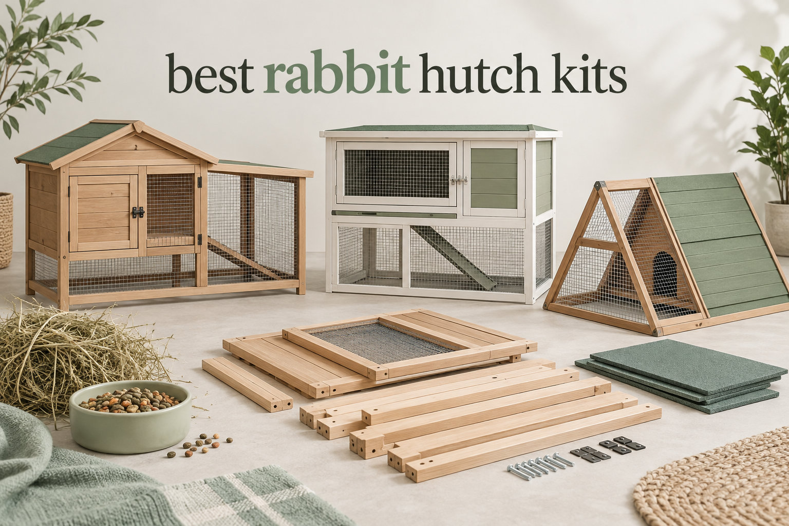 best rabbit hutch kits