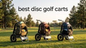 best disc golf carts