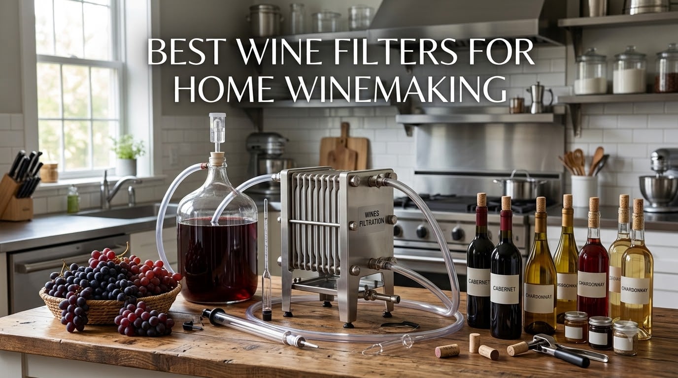 best wine filters for home winemaking