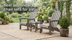 best adirondack chair sets for patios