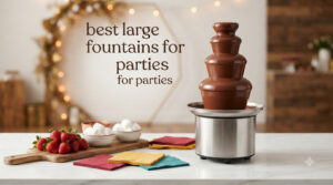 best large chocolates fountains for parties