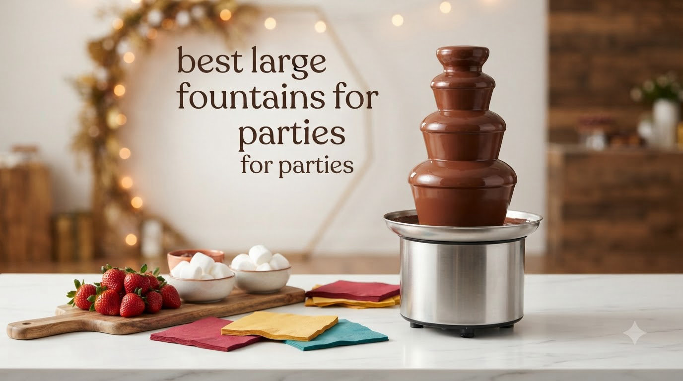 best large chocolates fountains for parties