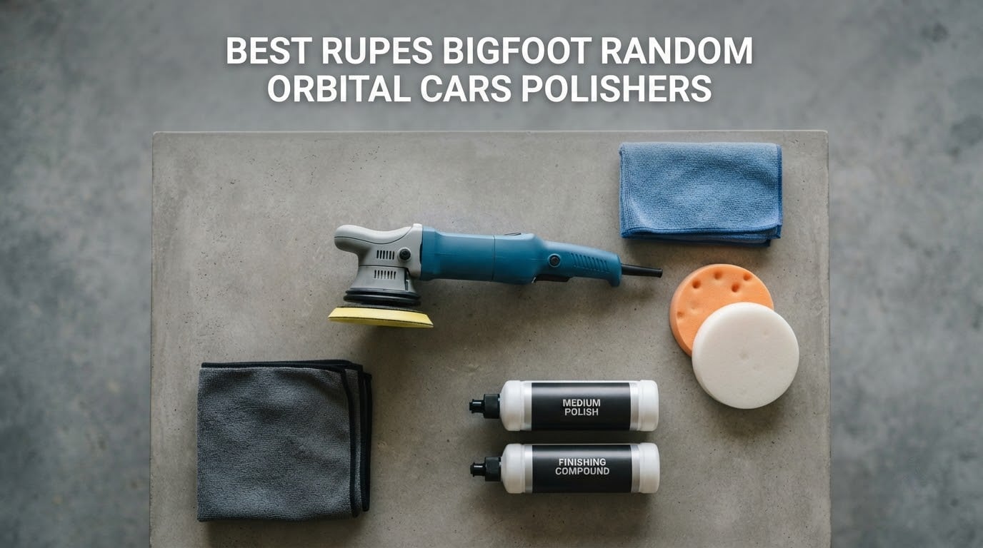 best rupes bigfoot random orbital cars polishers