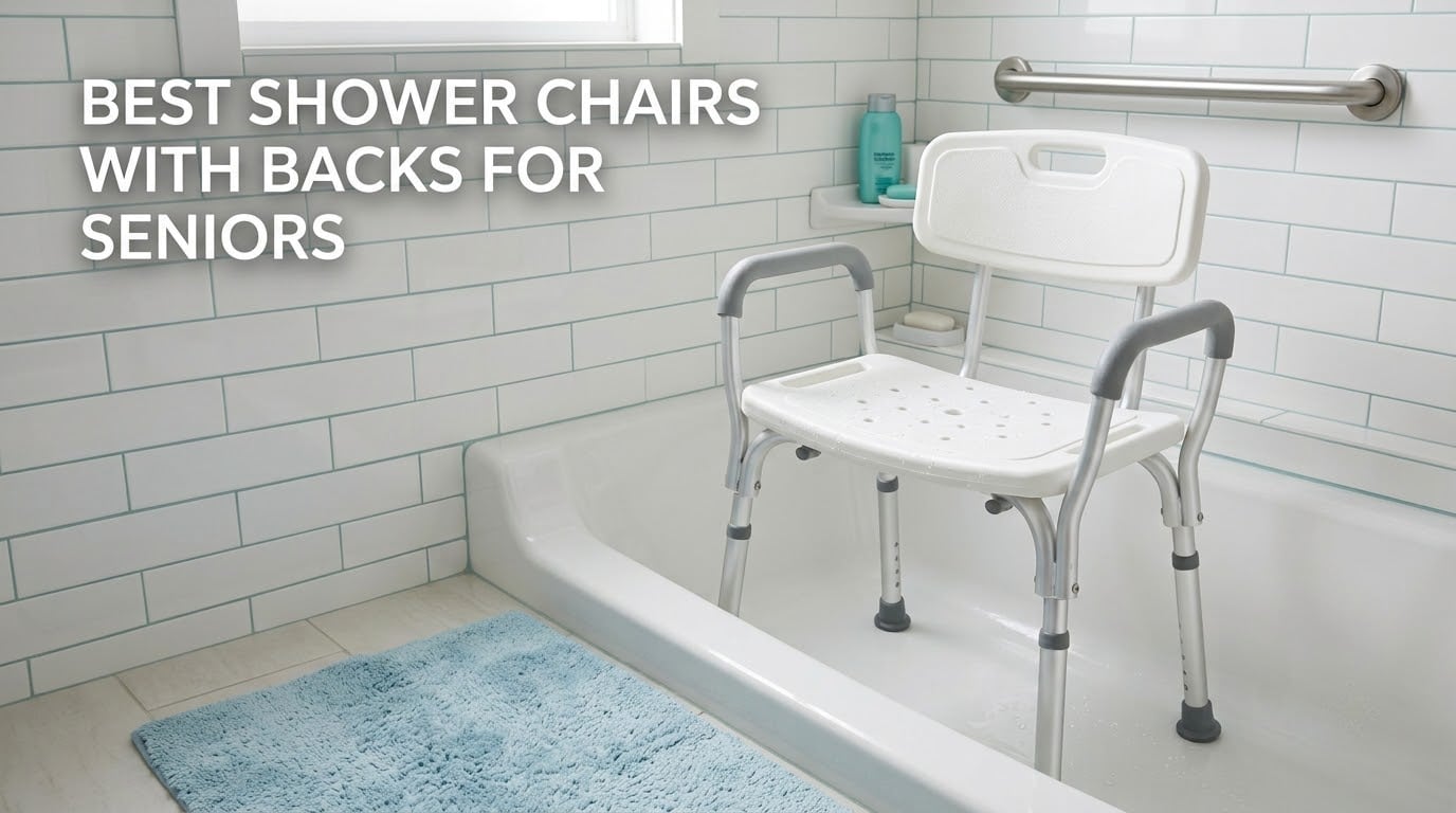 best shower chairs with backs for seniors