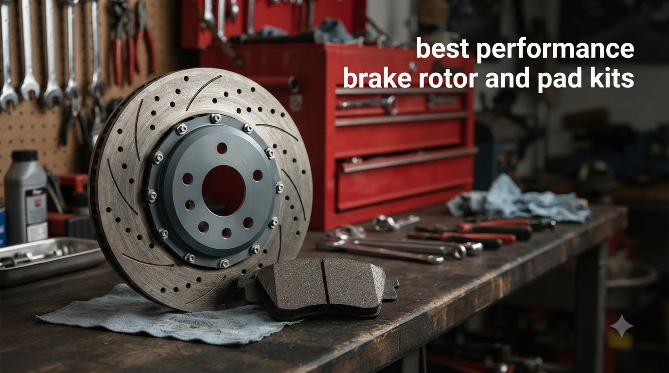 best performance brake rotor and pad kits