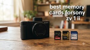 best memory cards for sony zv 1 ii