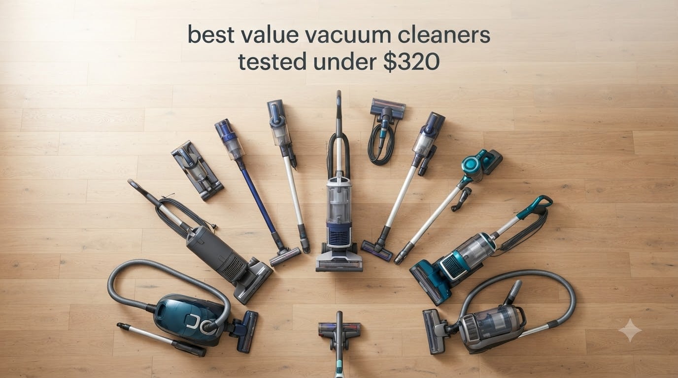 best value vacuum cleaners tested under $320