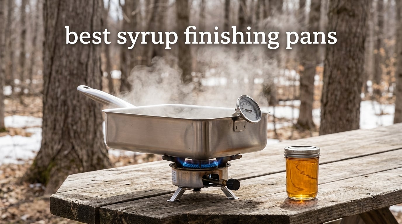 best syrup finishing pans