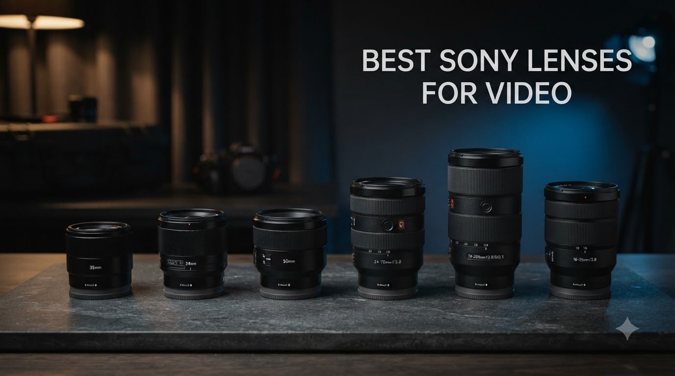 best sony lenses for video