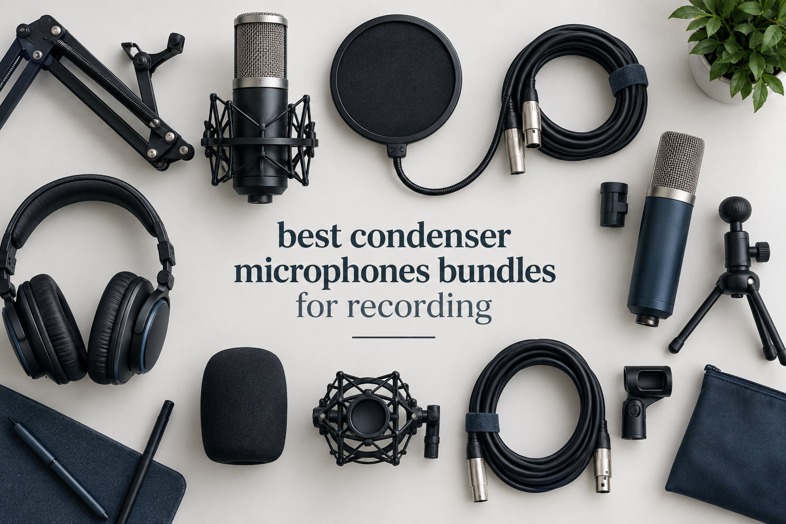 best condenser microphones bundles for recording