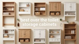 best over the toilet storage cabinets