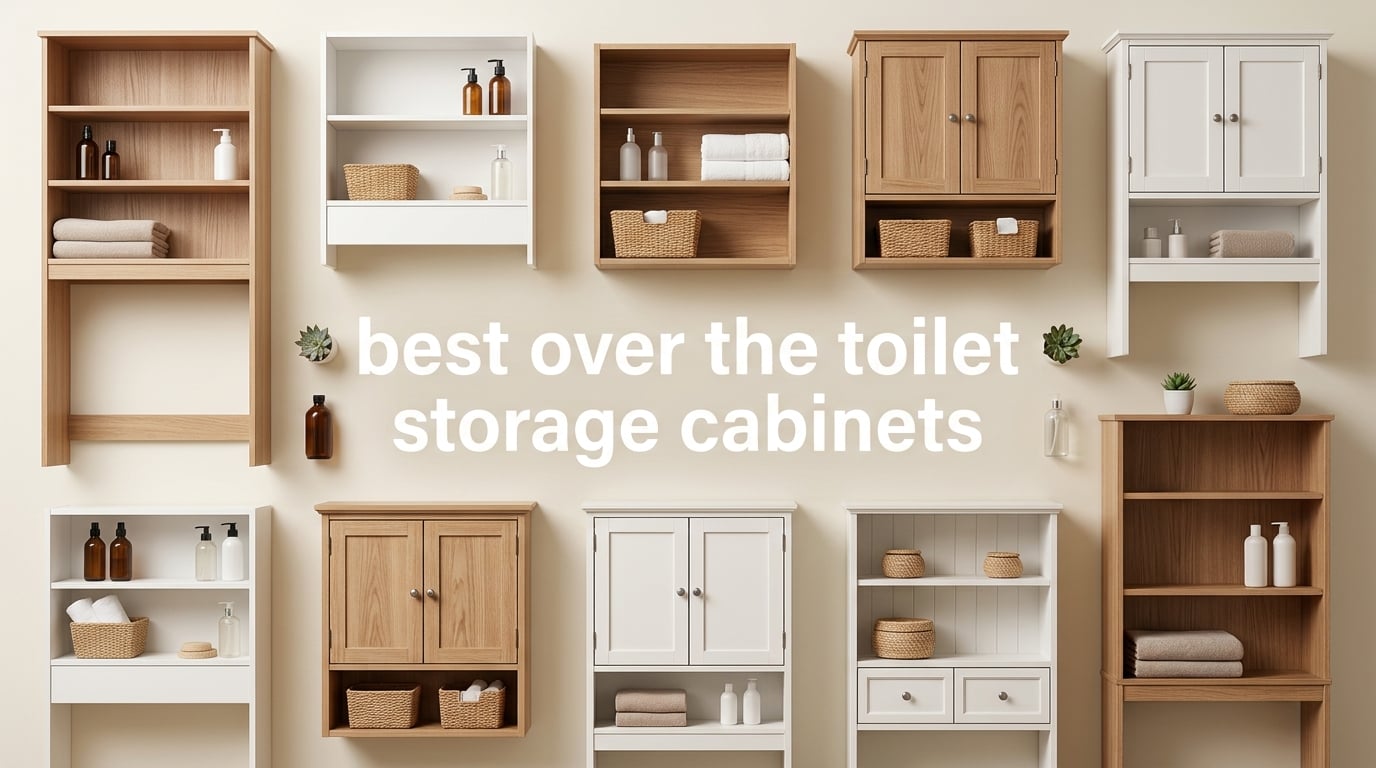best over the toilet storage cabinets