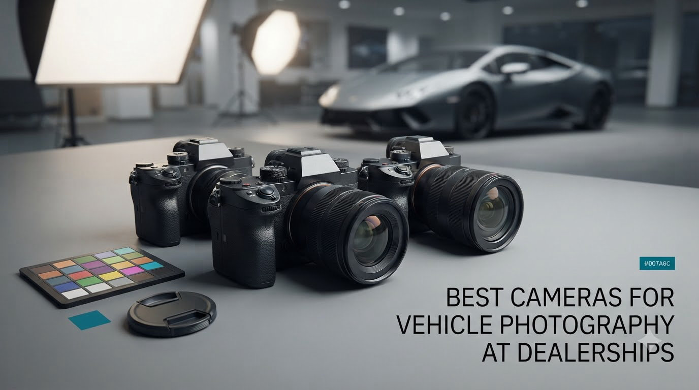 best cameras for vehicle photography at dealerships