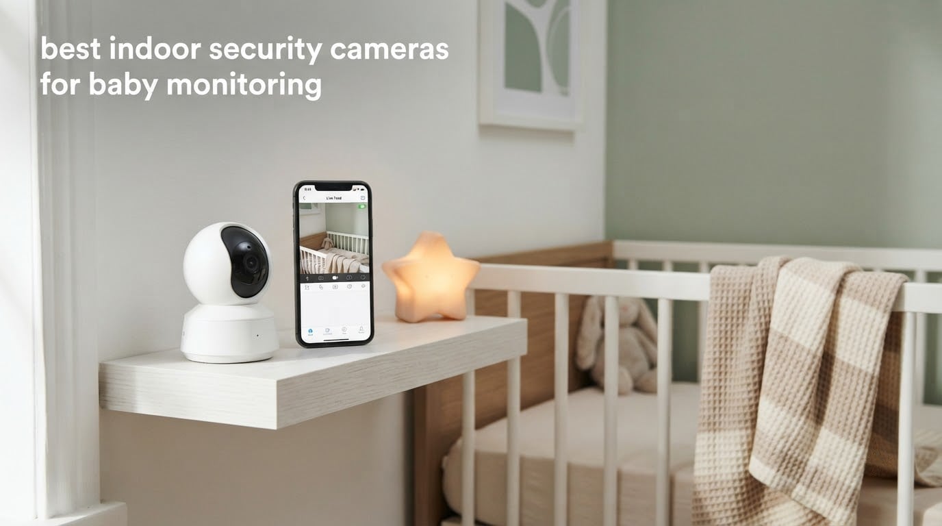 best indoor security cameras for baby monitoring