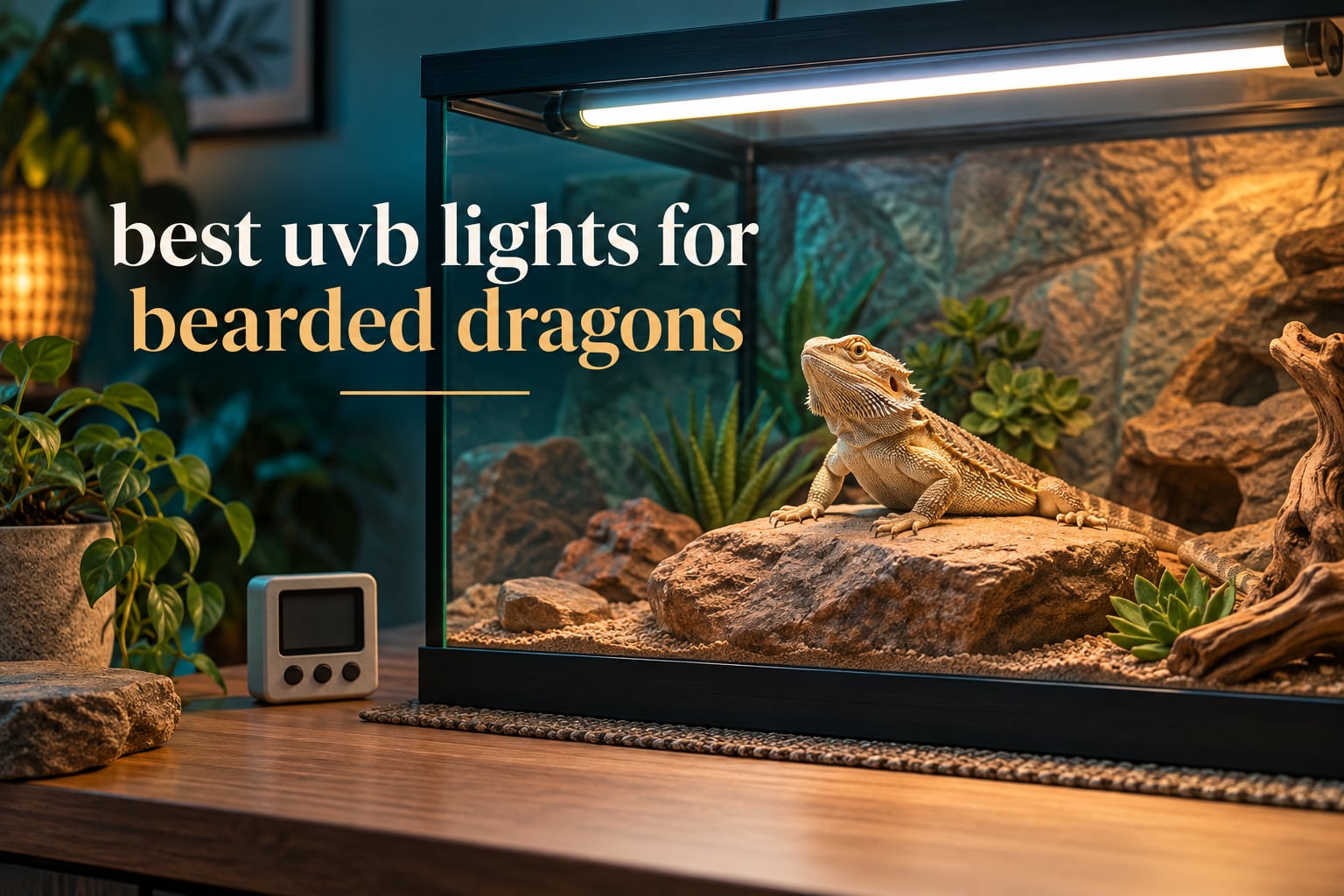 best uvb lights for bearded dragons