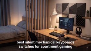best silent mechanical keyboards switches for apartment gaming