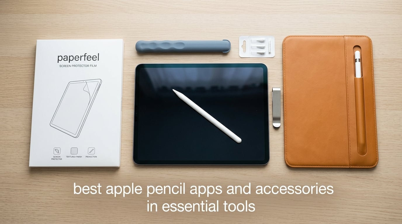 best apple pencil apps and accessories in essential tools