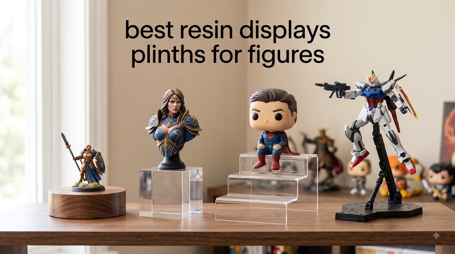 best resin displays plinths for figures